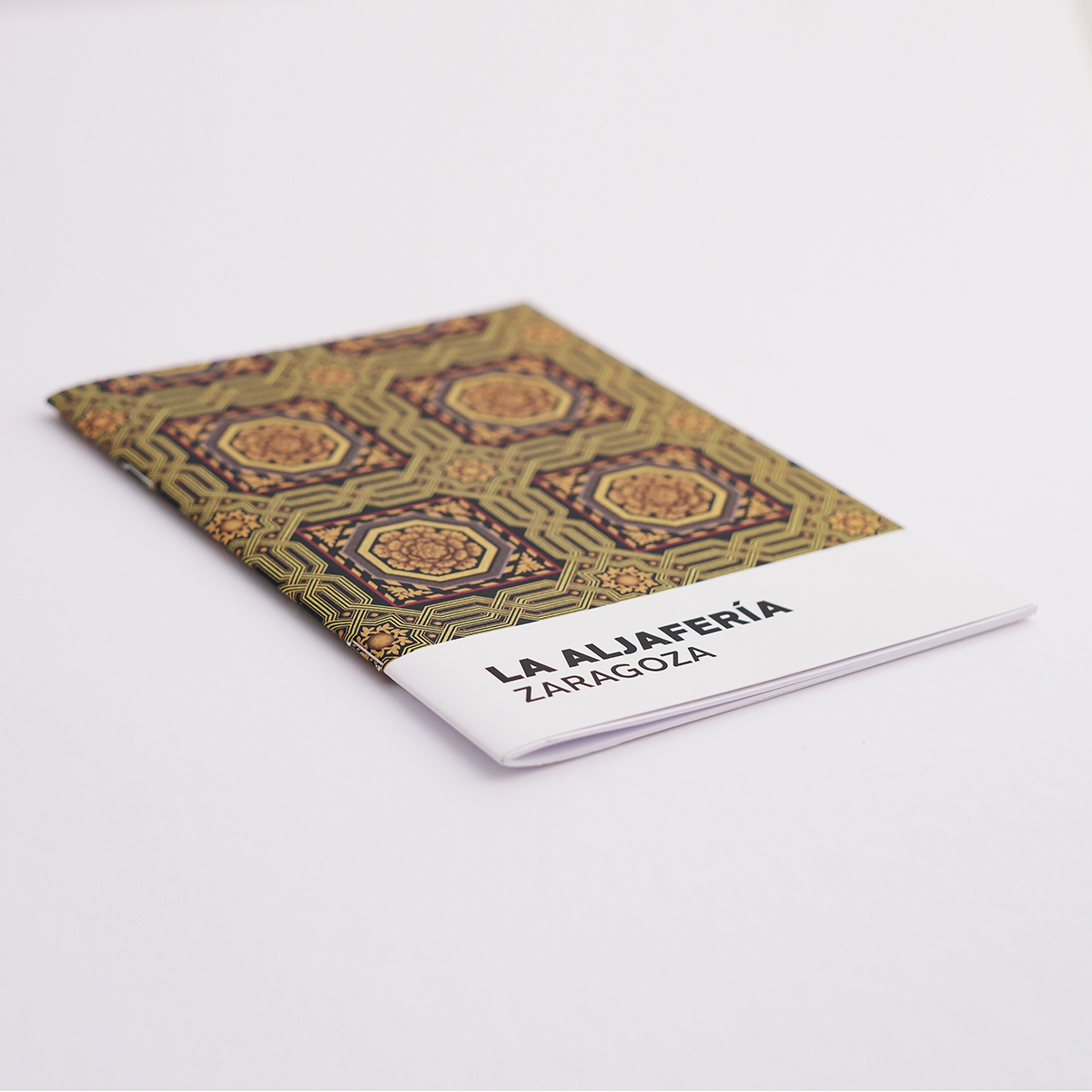Cuaderno La Aljafería de Zaragoza | Dos modelos: Patio interior y Techo