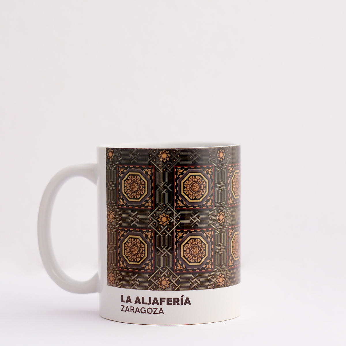 Taza La Aljafería de Zaragoza | Dos modelos: Patio interior y Techo