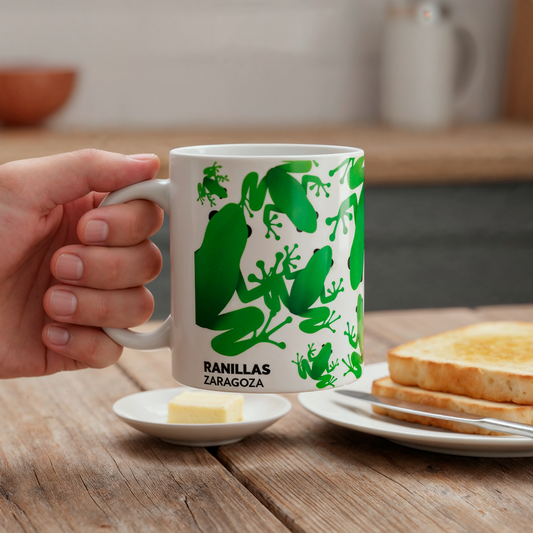 Taza Ranillas | Taza de cerámica con ranas