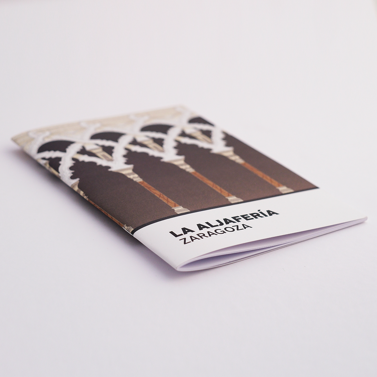 Cuaderno La Aljafería de Zaragoza | Dos modelos: Patio interior y Techo