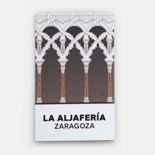 Imán La Aljafería de Zaragoza | Dos modelos: Patio interior y Techo