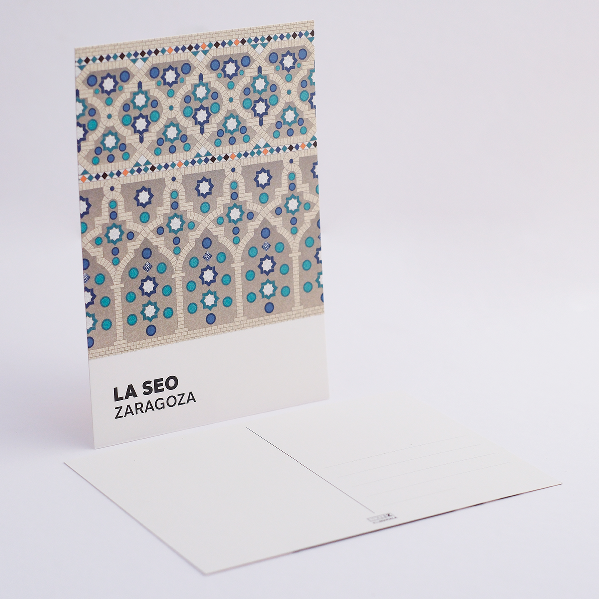 Postal La Seo de Zaragoza | Inspirada en la Catedral del Salvador
