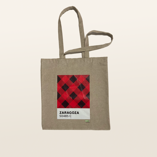 Tote Bag Cachirulo de Zaragoza | Inspirada en el cachirulo aragonés
