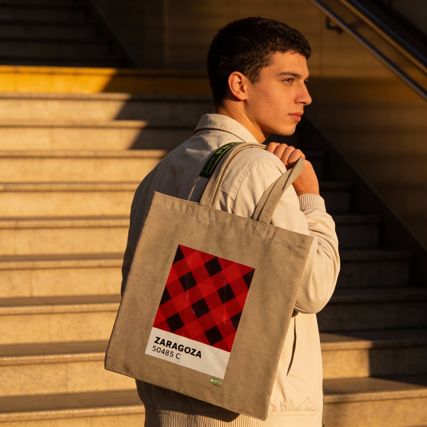 Tote Bag Cachirulo de Zaragoza | Inspirada en el cachirulo aragonés